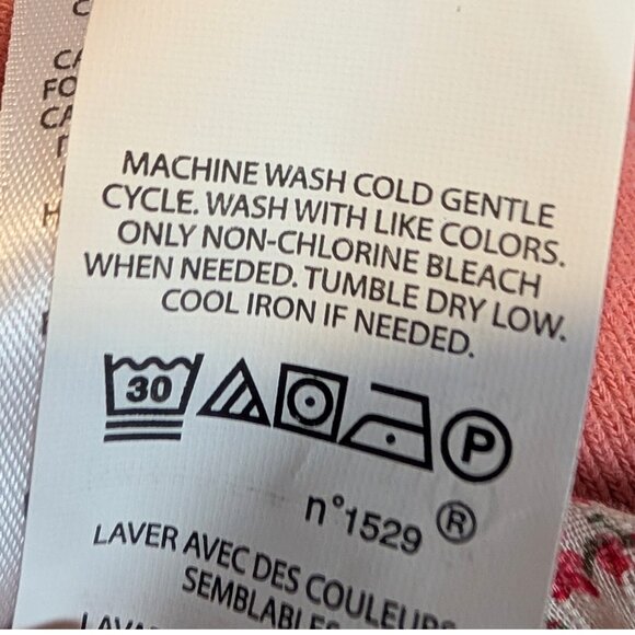 Polo Ralph Lauren Girls Size Large Hoodie Sweatshirt Dress Pink Floral Skirted - Picture 9 of 9